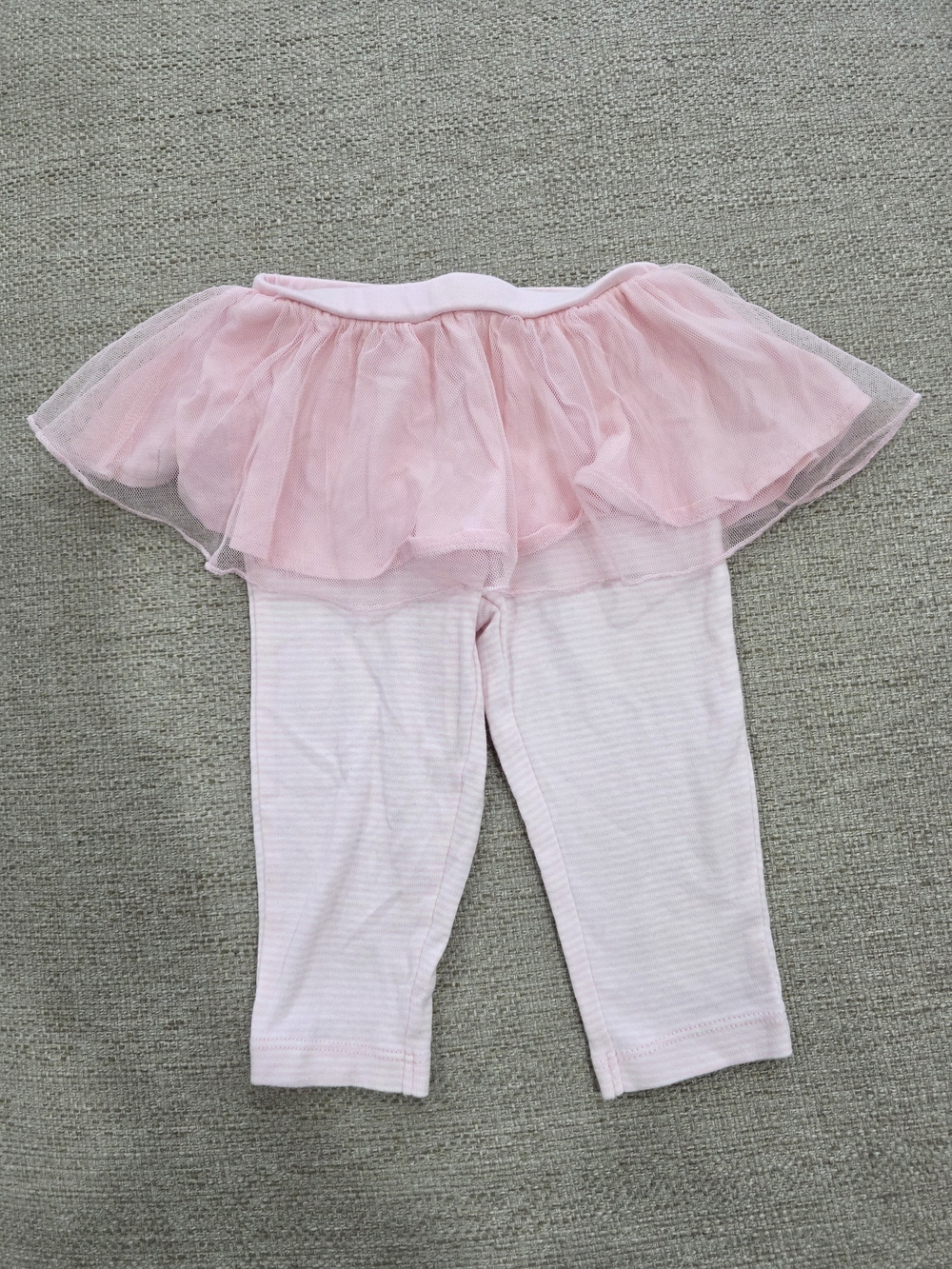 Carter's Pink Tulle Skirted Leggings